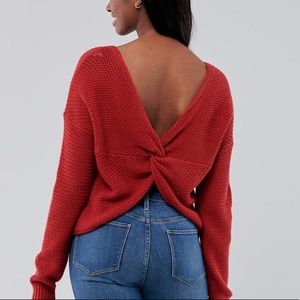 Hollister Reversible Twist Sweater